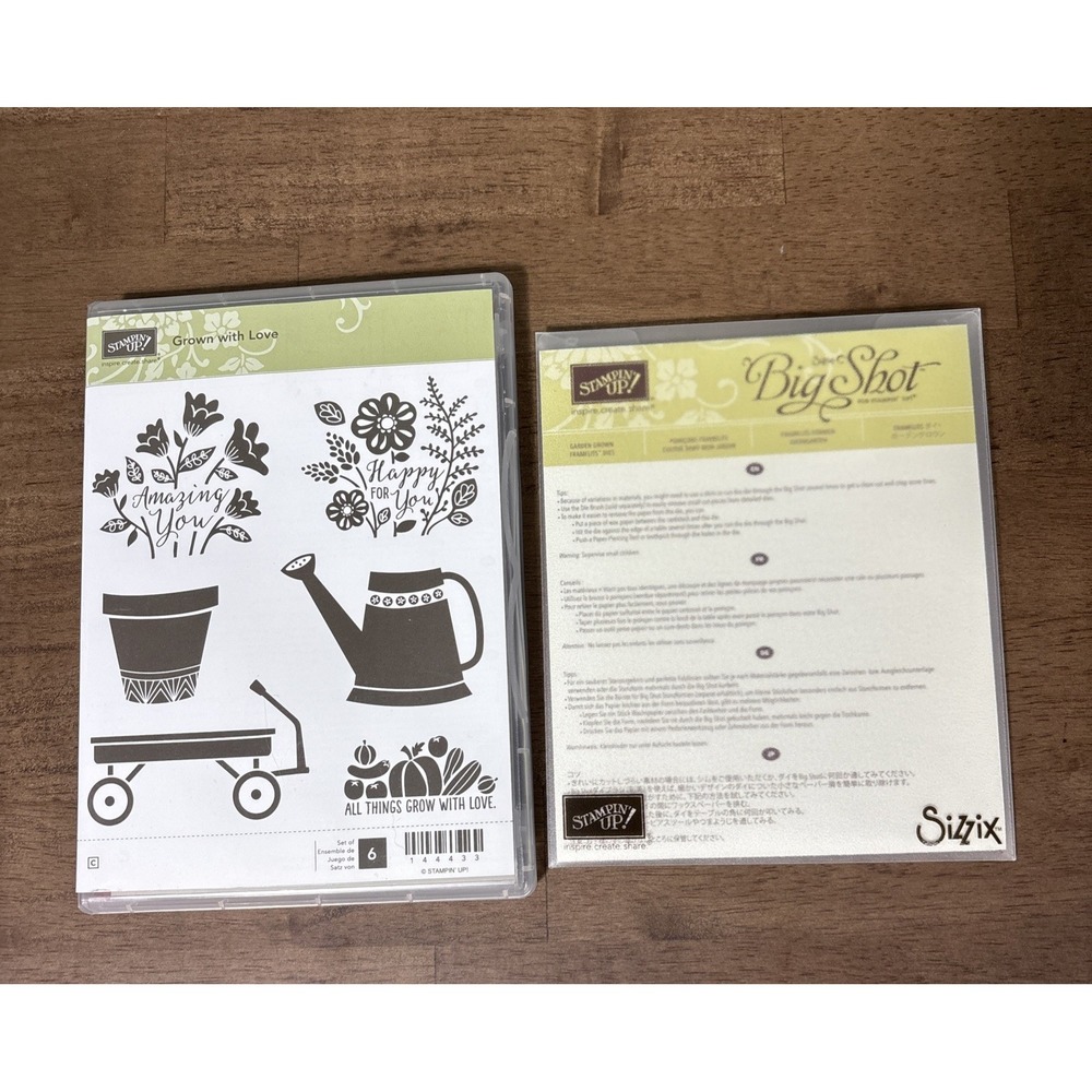 Stampin' Up! Grown with Love Stamps & Garden Grown Framelits Dies